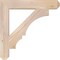 Ekena Millwork Balboa Craftsman Smooth Bracket, Douglas Fir, 3 1/2"W x 24"D x 24"H BKT04X24X24BOA04SDF - alternate 3